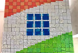 Rubik's Cube Art